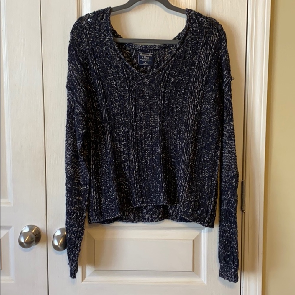 Abercrombie and Fitch navy sweater